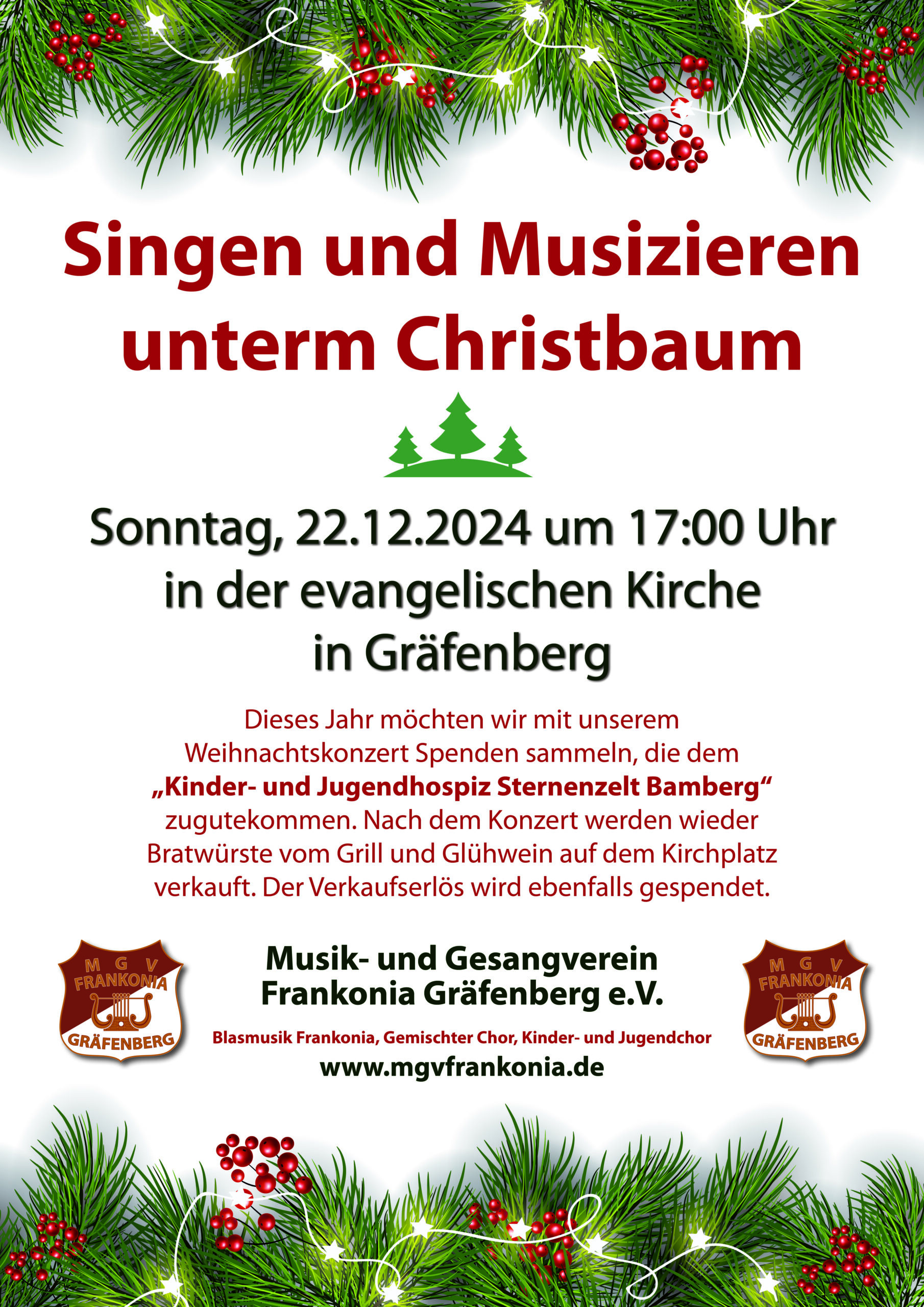 Du betrachtest gerade Singen und Musizieren unterm Christbaum 2024