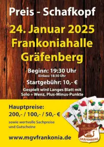 Preis-Schafkopfturnier 2025