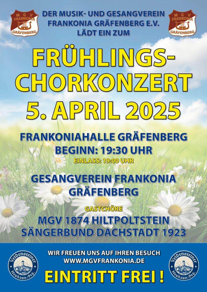 Frühlings-Chorkonzert 2025